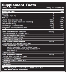 Animal Flex – All-in-one Complete Joint Supplement - Turmeric Root Curcumin - 44 Packs