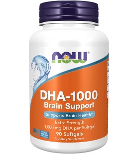 Now Supplements Dha 1000 mg brain support, 90 Count