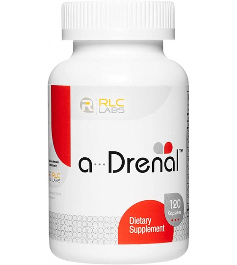 RLC, a-Drenal, Adrenal Support for Stress Relief and Energy, 120 Capsules