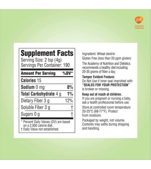 Benefiber Fiber Supplement (26.8 oz.)