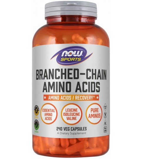 NOW Sports Nutrition, Branched Chain Amino Acids, 240 Capsules