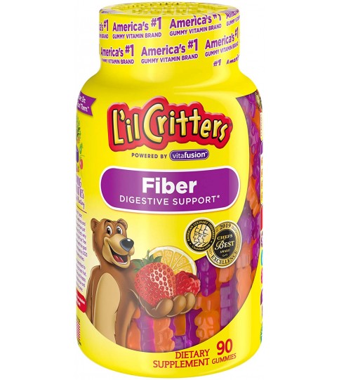 L'il Critters Kids Fiber Gummy Bears Supplement, 90 Count