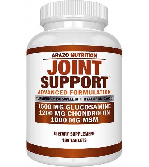 Glucosamine Chondroitin Turmeric MSM Boswellia 180 Tablets 