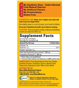 Nature Made CholestOff Complete Softgels, 120 Count