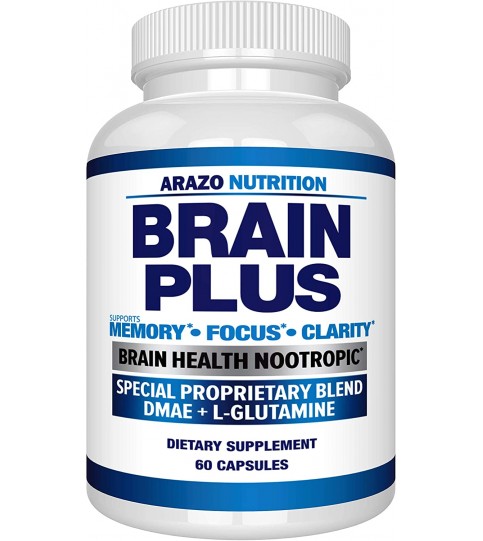 Premium Brain Function Supplement – Memory, Focus, Clarity - 60 capsules