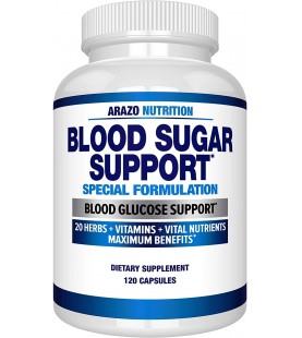 Blood Sugar Support Supplement - 120 capsules