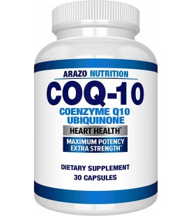 COQ10 Ubiquinone Coenzyme Q10-200mg - 30 capsules