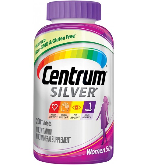 Centrum Silver Multivitamin for Women 50 Plus - 200 Count