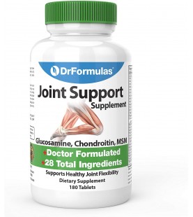 DrFormulas Joint Support Supplements for Men & Women - 180 tables