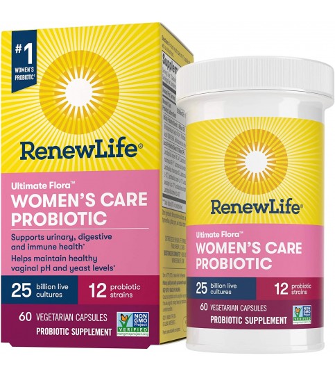 Renew Life #1 Women's Probiotics 25 Billion CFU Guaranteed - 60 capsules