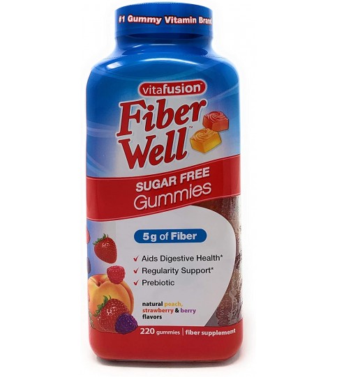 Vitafusion Fiber Well Gummies - 220 Gummies