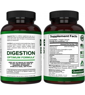 Digestive Enzymes with Probiotics - 120 Pills