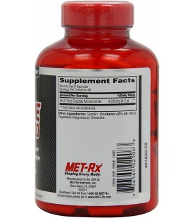 MET-Rx Creatine 4200 Supplement, 240 Capsules