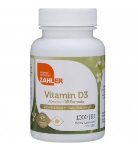 Zahlers Vitamin D3 - 1000 IU 250 softgels