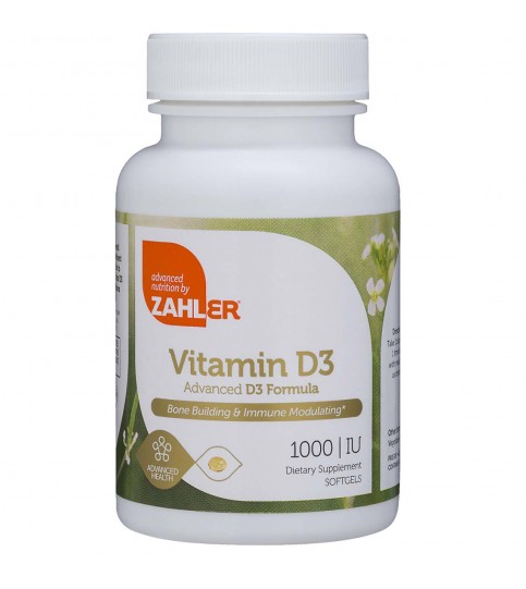 Zahlers Vitamin D3 - 1000 IU 250 softgels