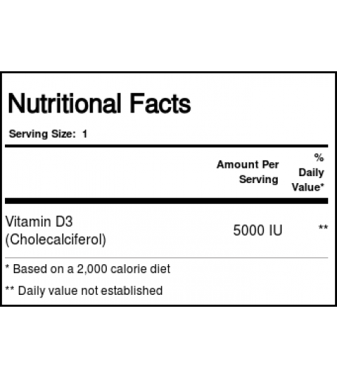 Zahlers Vitamin D3 - 5000 IU 1 fl oz