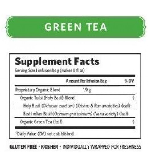 India Green Tulsi Tea (6x18 CT)