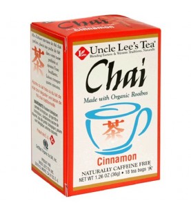 Uncle Lee's Organic Chai Cinnamon (1x18 Tea Bags)