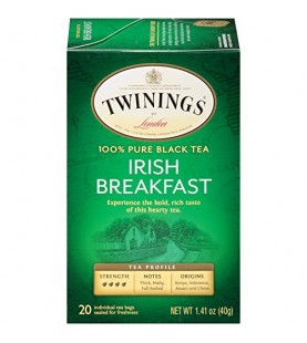 Twinings Irish Breakfast Tea (6x20 Bag)