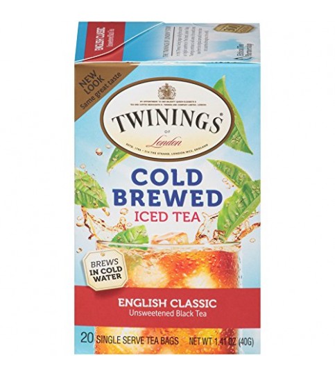 Twinings Cold Brew English Classic Iced Tea (6x20 Bag)