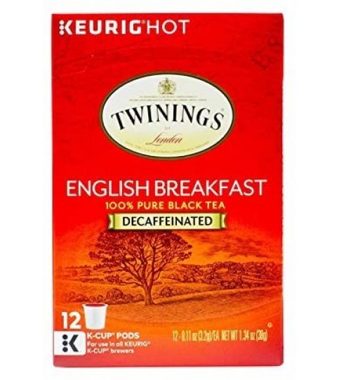 Twinings English Breakfast Decaf (6x12 CT)