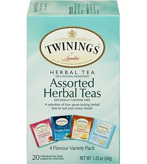 Twinings Assorted Herbal Teas(6x20 Bag)