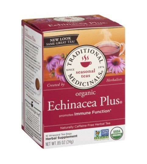 Traditional Medicinals Echinacea Pls Tea (6x16 Bag)