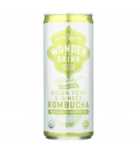 Kombucha Wonder Drink Asian Pear Ginger (24x8.4Oz)