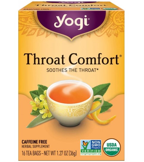 Yogi Throat Comfort Tea (1x16 Bag)