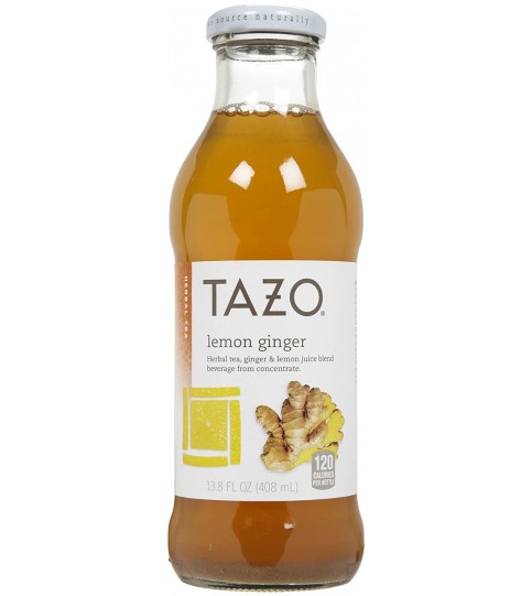 Tazo Rtd Lemon Ginger (12x13.8OZ )