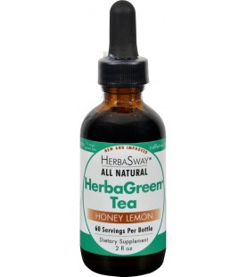 Herbasway Laboratories HerbaGreen Tea Honey Lemon 2 fl Oz