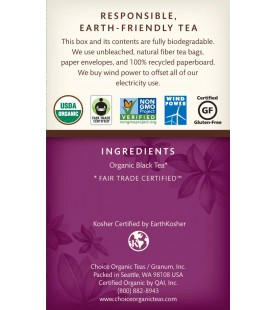 Choice Organic Teas English Breakfast (6x16 Bag)