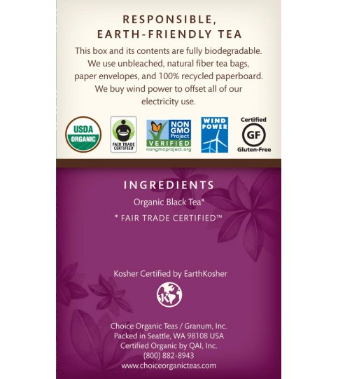 Choice Organic Teas English Breakfast (6x16 Bag)