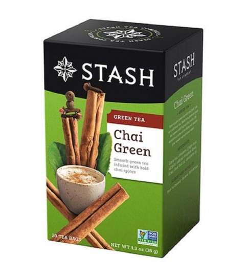 Stash Tea Green Chai Premium Tea (6x20 CT)