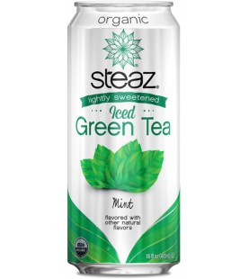 Steaz Energy Mint Iced Green Tea (12x16 Oz)