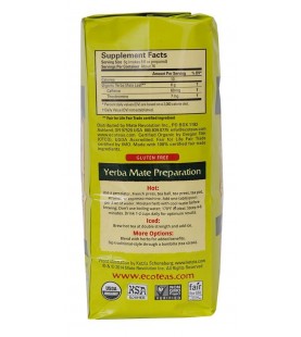 ECOTEAS Yerba Mate Pure Leaf Loose Tea (6x1LB)