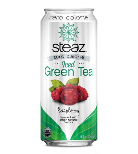 Steaz ZERO Calorie Raspberry (12x16 Oz)