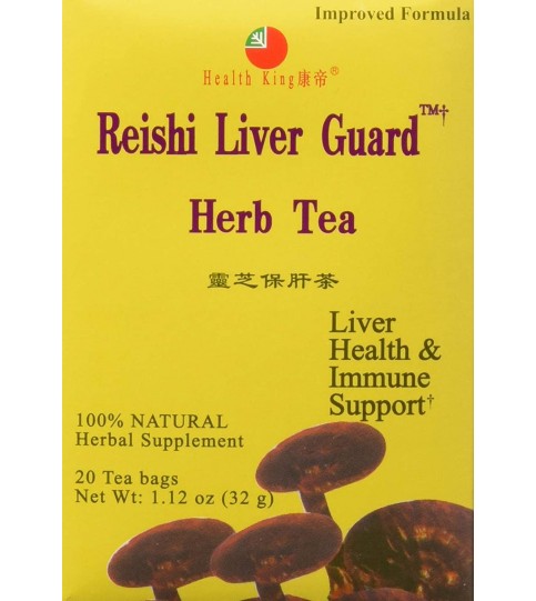 Health King Reishi Liver Guard Herb Tea (1x20 Tea Bags)