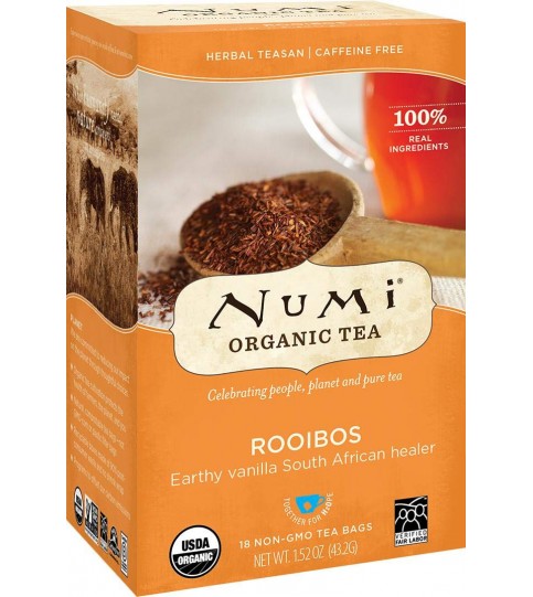 Numi Tea Rooibos Herb Herbal Tea (6x18 Bag)