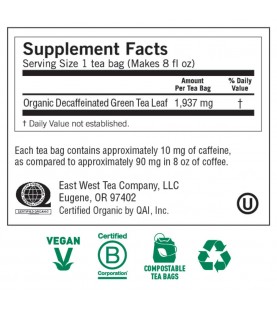 Yogi Simply Green Decaf Tea (1x16 Bag)