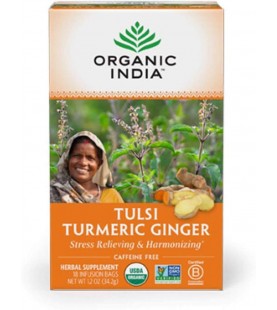 Organic India Oi Tulsi Turmeric Ginger (6X18 Ct)