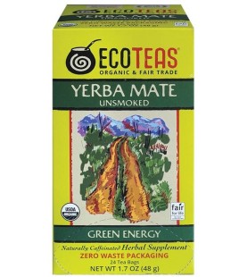 ECOTEAS Yerba Mate Tea Bags (6x24ct)