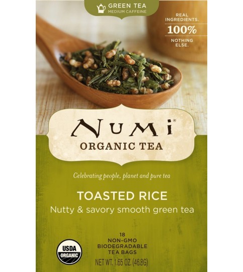 Numi Tea Toasted Rice Green Tea (6x16 Bag)