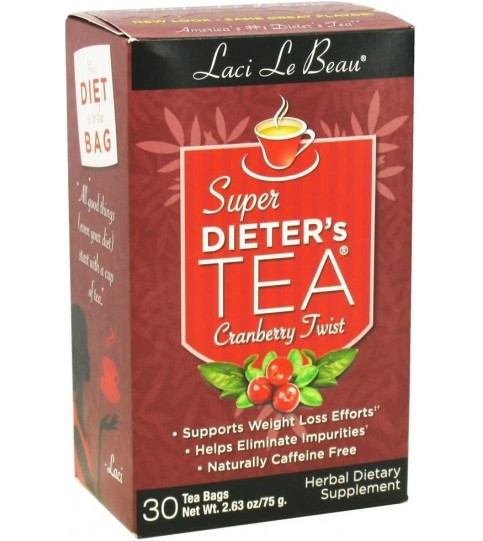 Laci Le Beau Cranberry Twist Super Diet Tea (1x30 Bag)