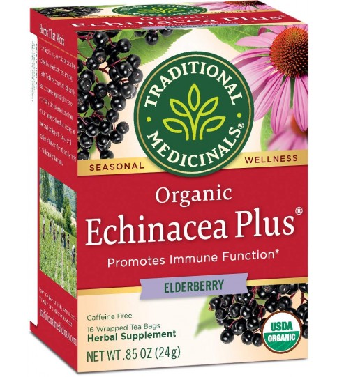 Traditional Medicinals Echinacea Elder Tea (6x16 Bag)