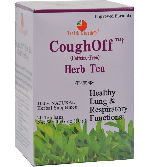 Health King Cough-Off Herb Tea (1x20 Tea Bags)