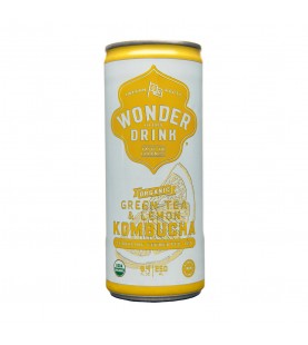 Kombucha Wonder Drink Green Tea Lemon (24x8.4Oz)