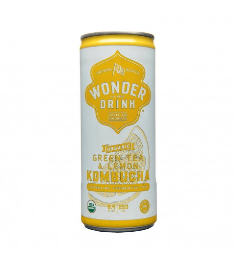 Kombucha Wonder Drink Green Tea Lemon (24x8.4Oz)