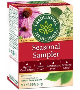 Traditional Medicinals Cold Season Sampler Herb Tea (1x16 Bag)