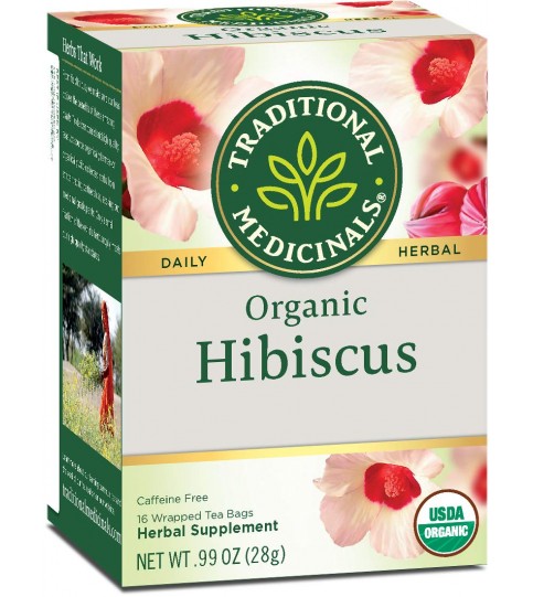 Traditional Medicinals Hibiscus Tea (6x16 BAG )